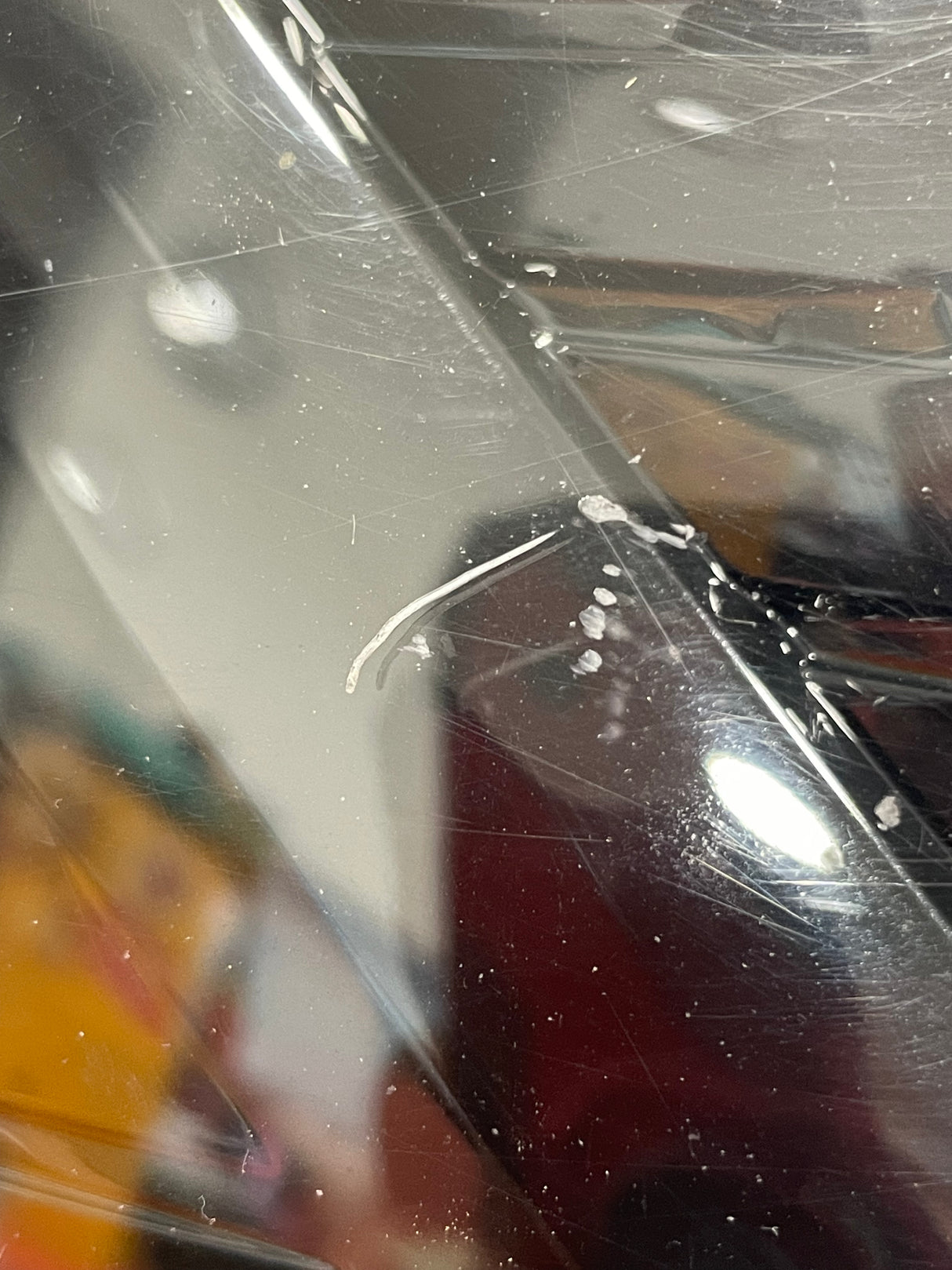 Ford Transit MK8 DRIVERS SIDE HEADLIGHT WITH BLACK INSERT 2016-2019  P/N GK3113W029AA