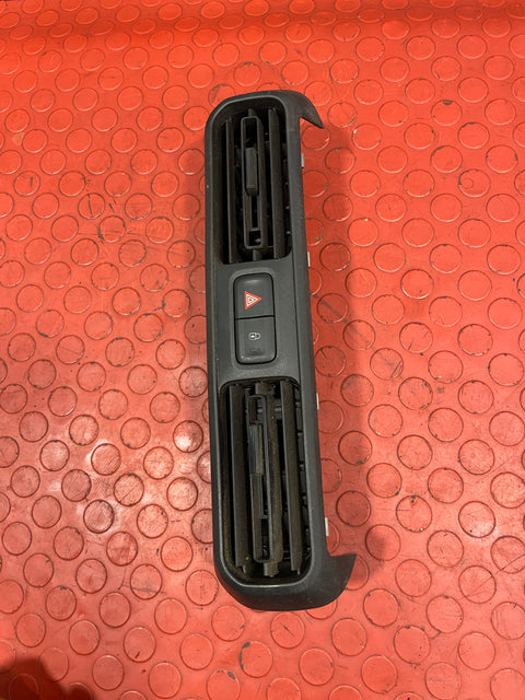 Peugeot Partner/Citroen Berlingo HAZARD & DOOR LOCKING SWITCH w/ AIR VENTS 2019-2023 P/N GEO04662020