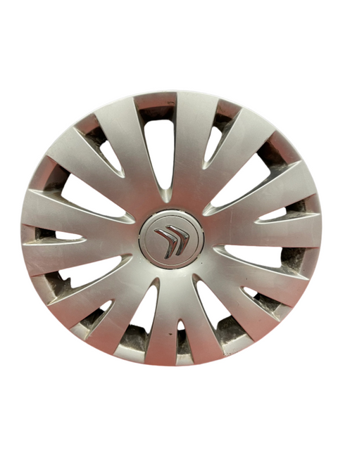 Citroen Berlingo WHEEL TRIM HUB CAP COVER Silver 15'' 2008-2016 P/N 9813655477