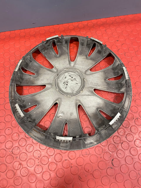 Citroen Berlingo WHEEL TRIM HUB CAP COVER Silver 15'' 2008-2016 P/N 9813655477