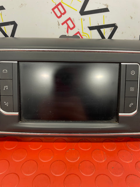 Citroen Dispatch MULTI FUNCTION  RADIO  AUDIO AND SAT NAV DISPLAY WITH SURROUND AND HEAD UNIT 2017-2024 P/N 9831665880 9834032980