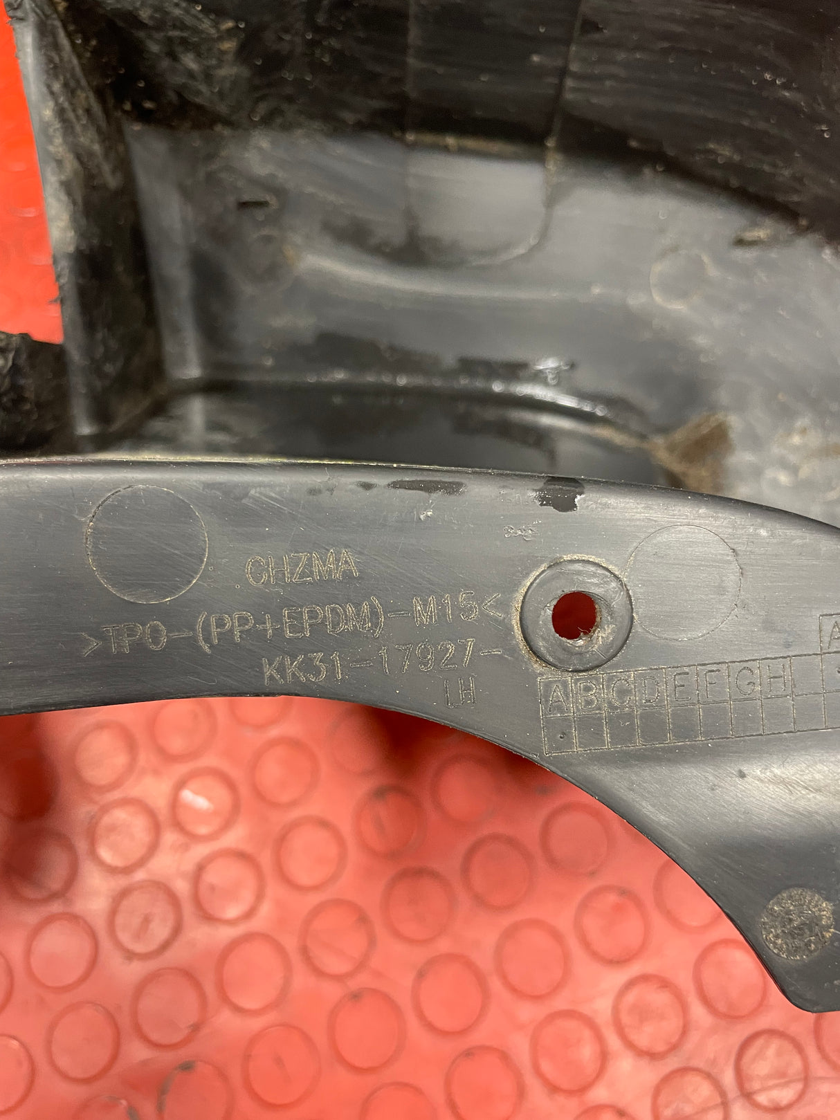 Ford Transit MK8 PASSENGER SIDE REAR CORNER BUMPER 2013-2016 P/N KK3117927LH