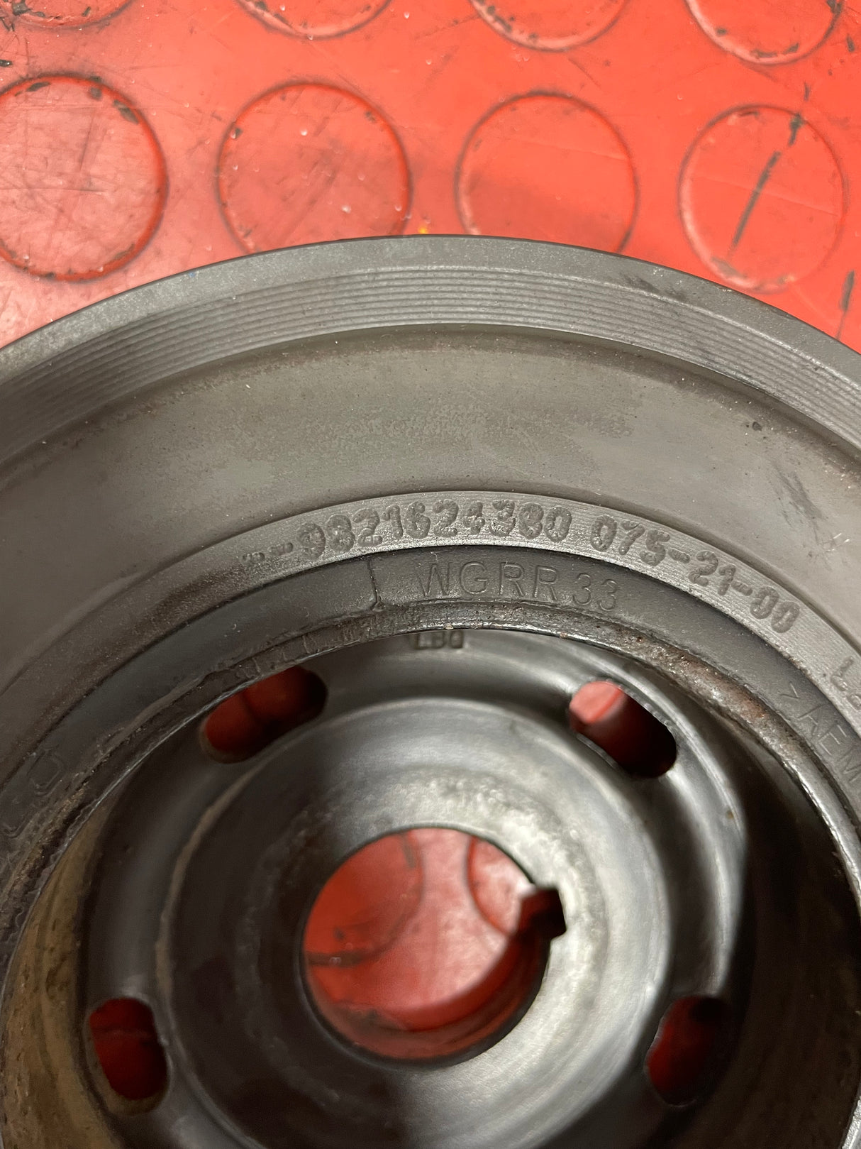Vauxhall Vivaro/Citroen Dispatch/Peugeot Expert/Toyota Proace CRANKSHAFT PULLEY 1.5 2019-2024 P/N 9821624380