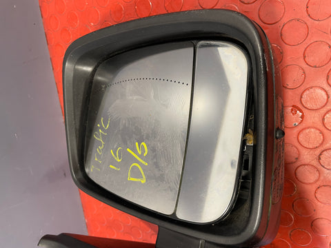 Vauxhall Vivaro/Renault Trafic/Nissan NV300 WING MIRROR DRIVER'S SIDE 2014-2019 P/N 93459223