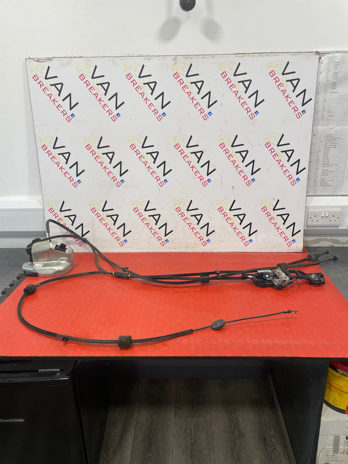 Ford Transit Mk8 SLIDING DOOR LOCKING MECHANISM 2014-2023 P/N KK31V264A01BE