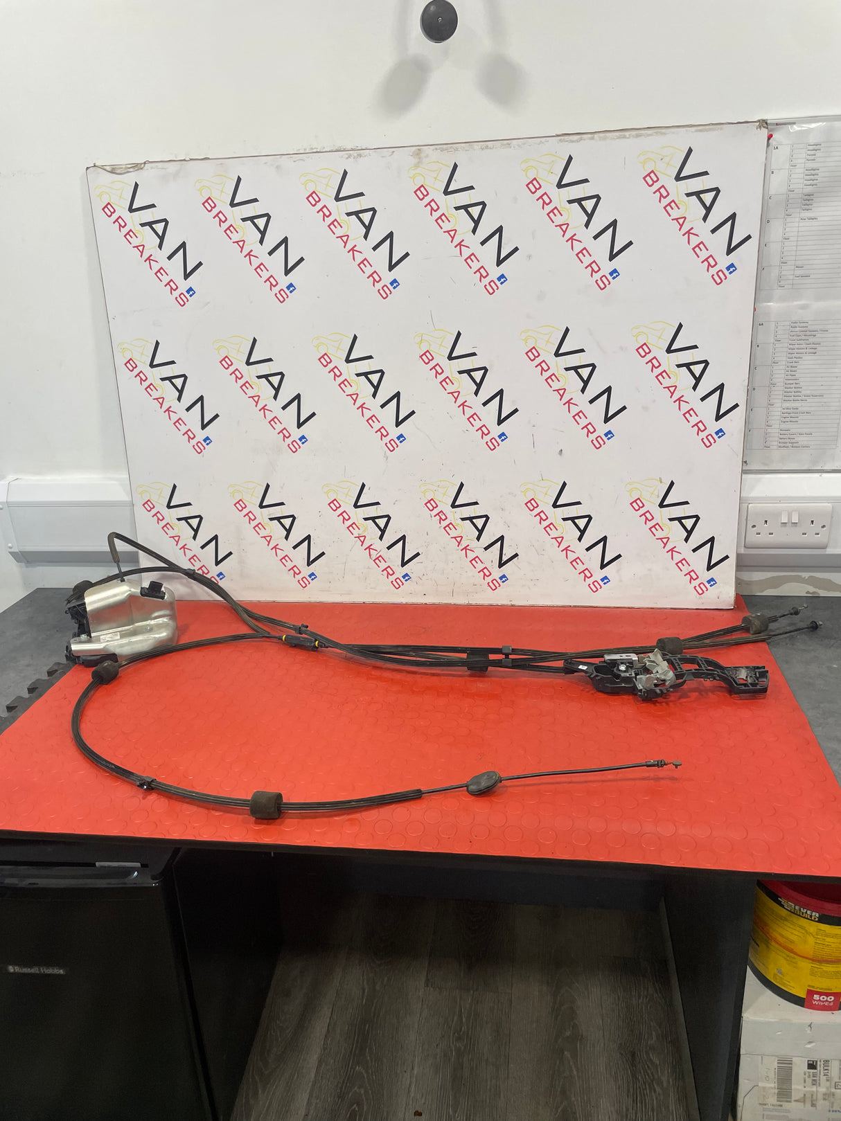 Ford Transit Mk8 SLIDING DOOR LOCKING MECHANISM 2014-2023 P/N KK31V264A01BE