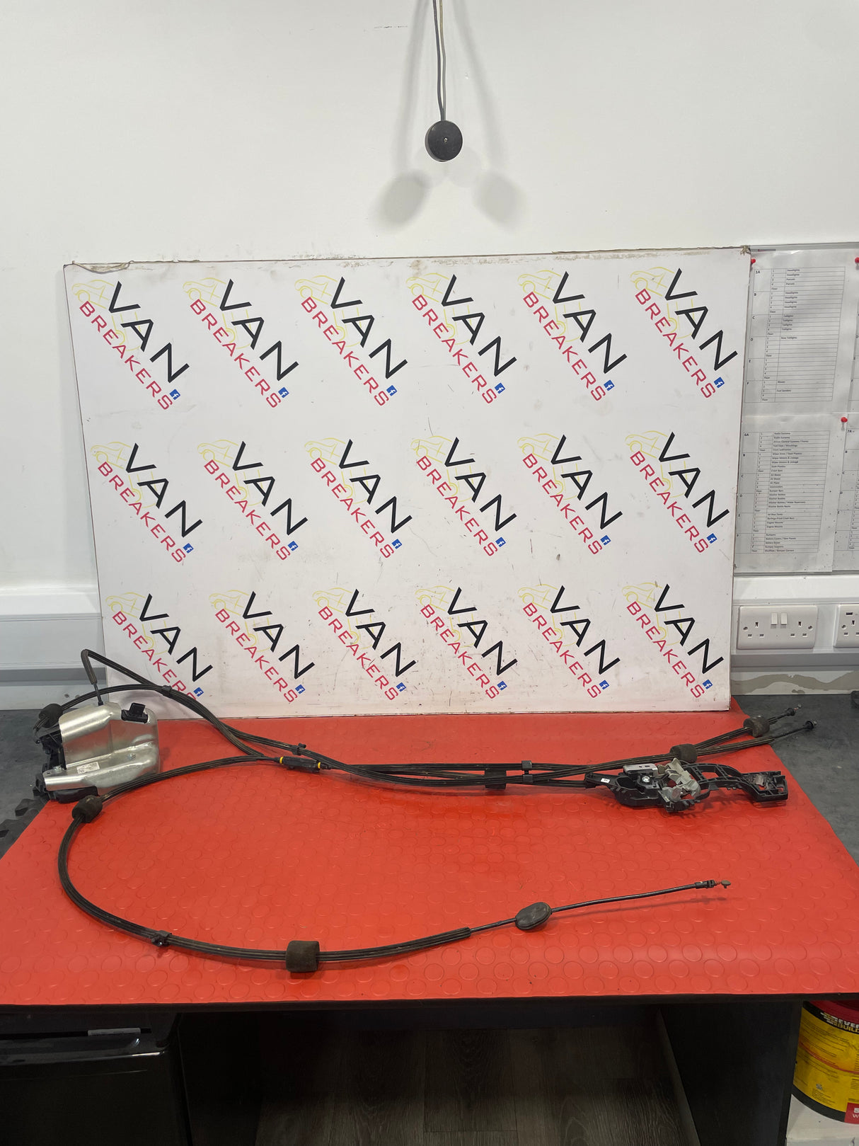 Ford Transit Mk8 SLIDING DOOR LOCKING MECHANISM 2014-2023 P/N KK31V264A01BE