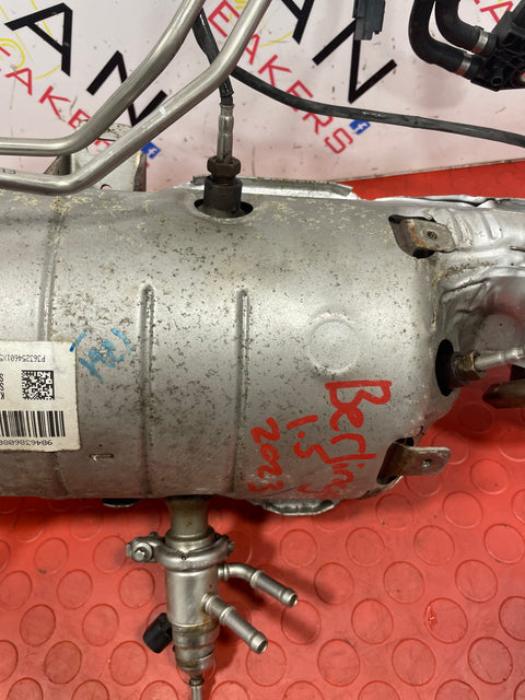 Citroen Berlingo Peugeot Partner Toyota Proace Vauxhall Combo DE POLLUTION FILTER (DPF) WITH SENSORS AND ADBLUE INJECTOR 1.5  2018-2023 P/N 9846386080