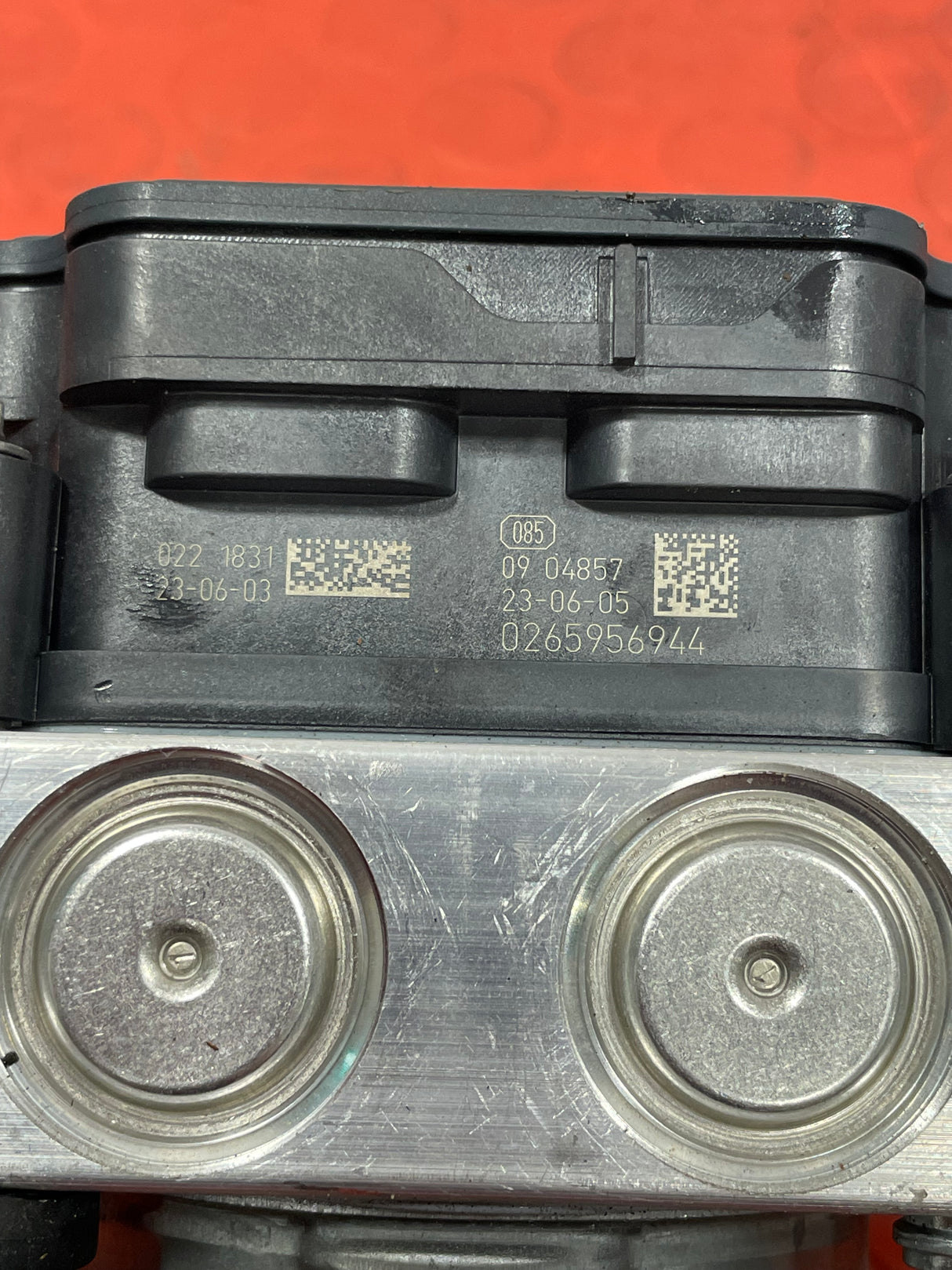 Citroen Berlingo Peugeot Partner ABS PUMP, CONTROL UNIT AND BRACKET 1.5 2019-2023  P/N 0265956944