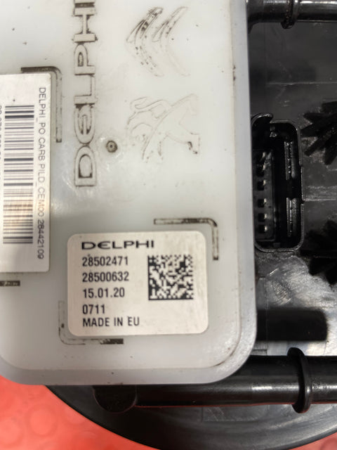 Peugeot Expert/Toyota Proace/Vauxhall Vivaro/Citroen Dispatch/Fiat Scudo FUEL TANK SENDER UNIT (6Pin) 2.0 HDI 2016-2024  P/N 9807056380 - 1 / 28502471