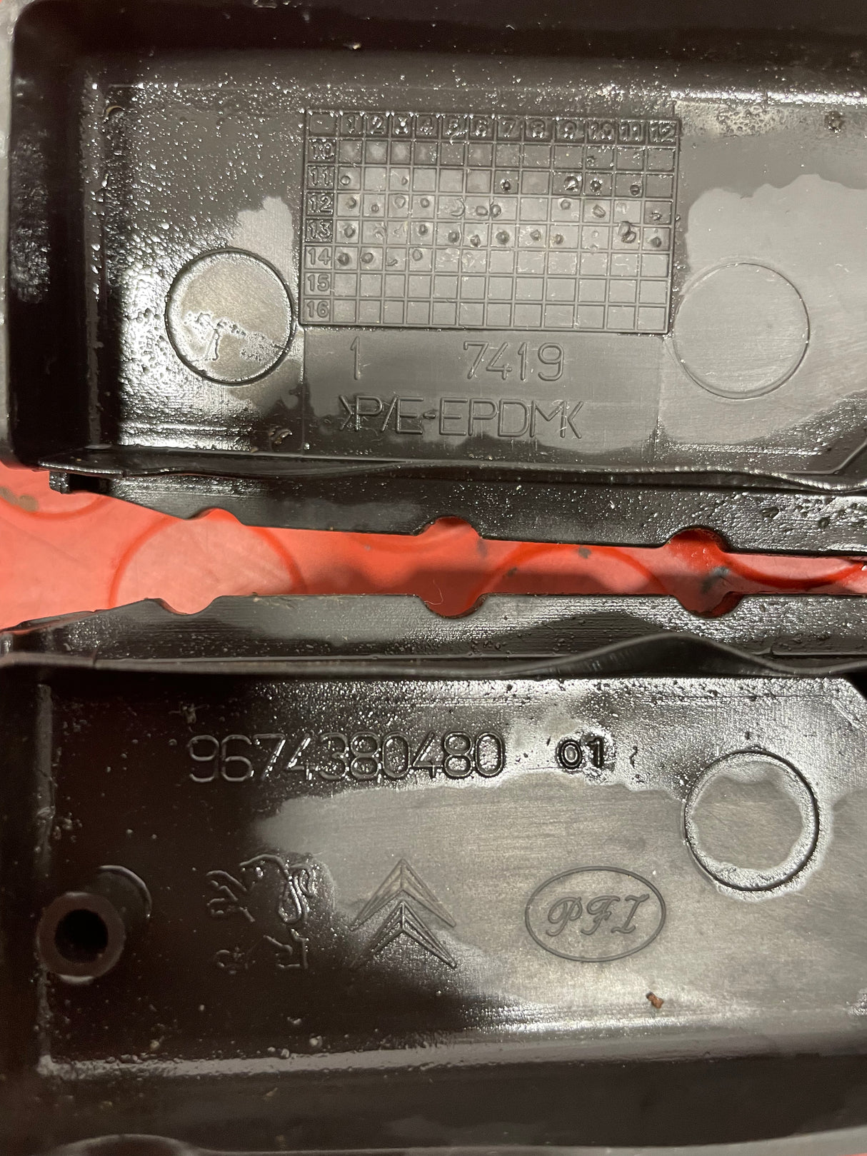 Citroen Berlingo Peugeot Partner ABS PUMP COVER 2008-2018 P/N 9674380480