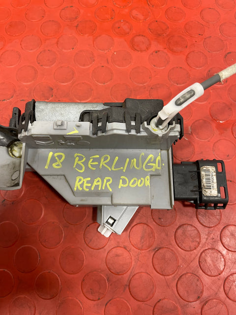 Citroen Berlingo/Peugeot Partner PASSENGER SIDE REAR DOOR LATCH MECHANISM 2009-2018 P/N PSA216680