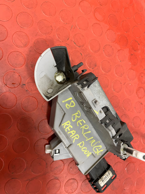 Citroen Berlingo/Peugeot Partner PASSENGER SIDE REAR DOOR LATCH MECHANISM 2009-2018 P/N PSA216680