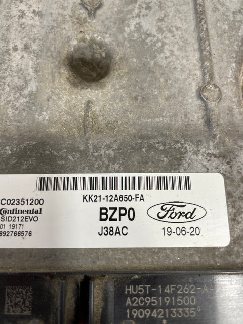 Ford Transit Custom ECU/ECM ENGINE CONTROL UNIT 2023 P/N KK2112A650FA