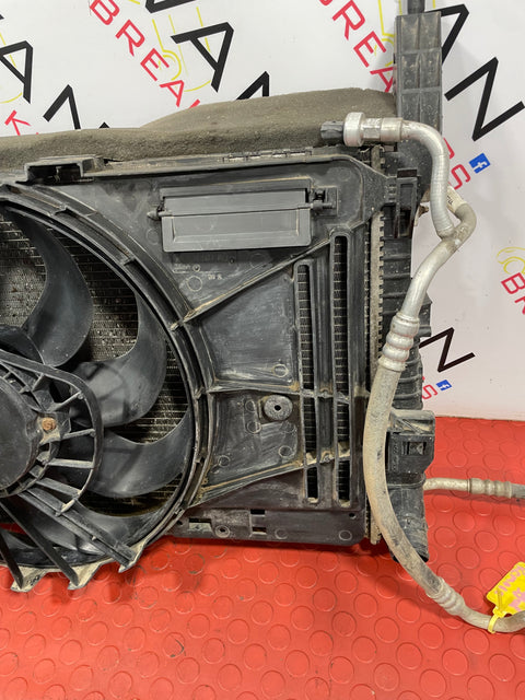 Ford Transit Connect RADIATOR WITH ELECTRIC FAN P/N BV618005B