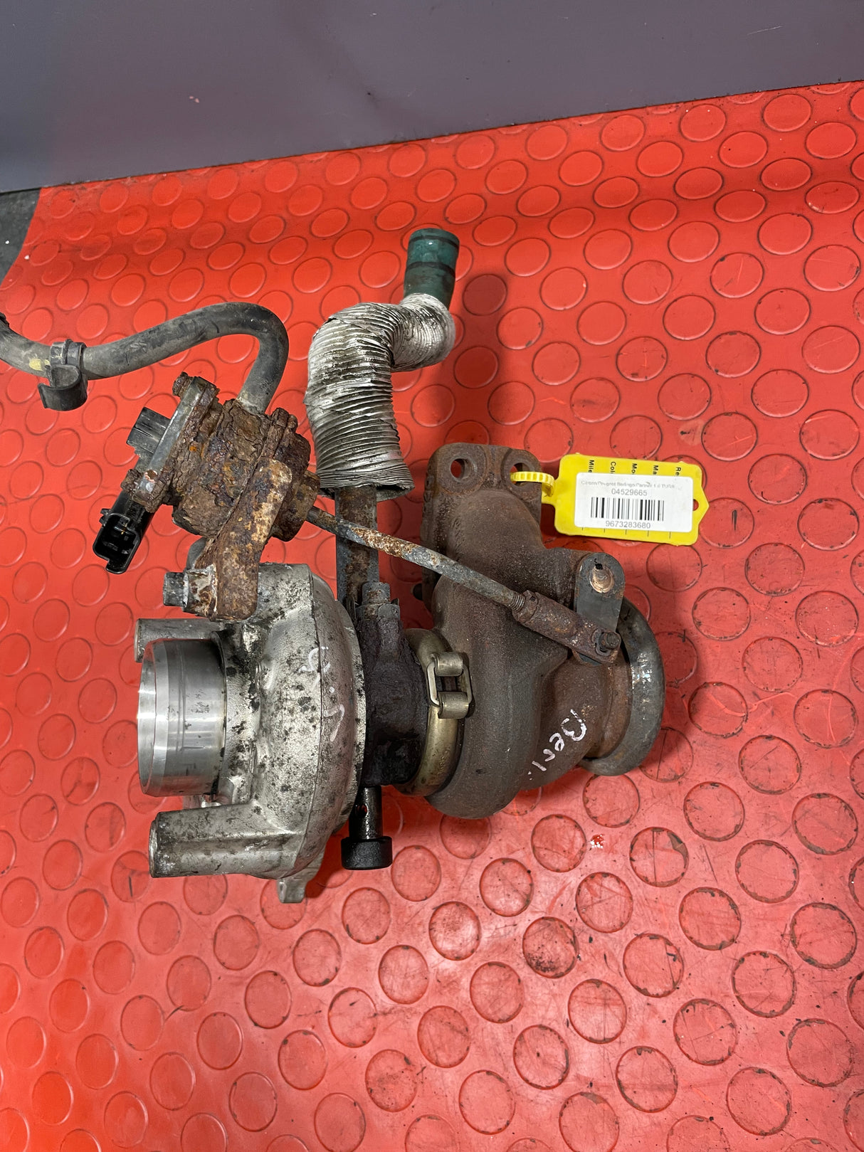 Citroen Berlingo/Peugeot Partner TURBOCHARGER with ACTUATOR (3 Pin) 1.6 2008-2016 P/N 9673283680 - 18