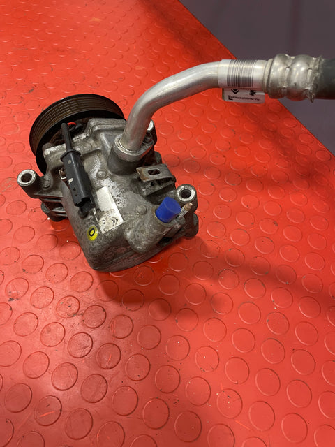 Citroen Berlingo/Peugeot Partner AIR CONDITIONING PUMP W/ HOSE HDI 1.6 2019-2024 P/N 9810349980 - 2
