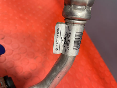 Citroen Berlingo/Peugeot Partner AIR CONDITIONING PUMP W/ HOSE HDI 1.6 2019-2024 P/N 9810349980 - 2