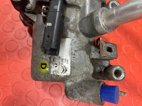 Citroen Berlingo/Peugeot Partner AIR CONDITIONING PUMP W/ HOSE HDI 1.6 2019-2024 P/N 9810349980 - 2