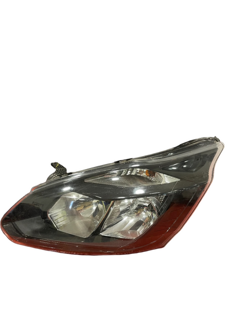 Ford Transit Custom HEADLIGHT LH PASSENGER SIDE BLACK INTERIOR (DAMAGED MOUNTING POINT) 2013-2018 P/N BK2113W030AJ