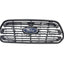 Ford Transit Mk8 2014-2019 FRONT BUMPER CENTRE GRILL (DAMAGED)  BK3117B968